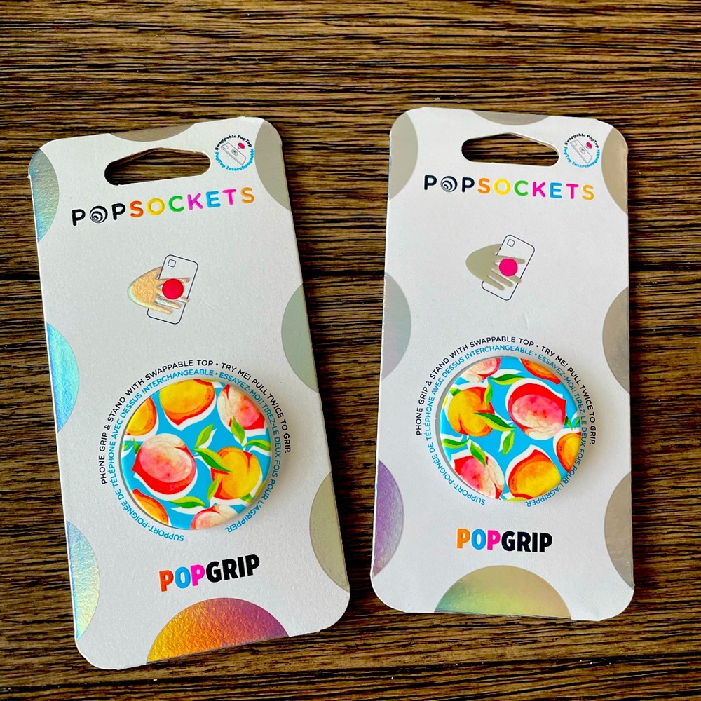 Just Peachy Gloss Popsocket